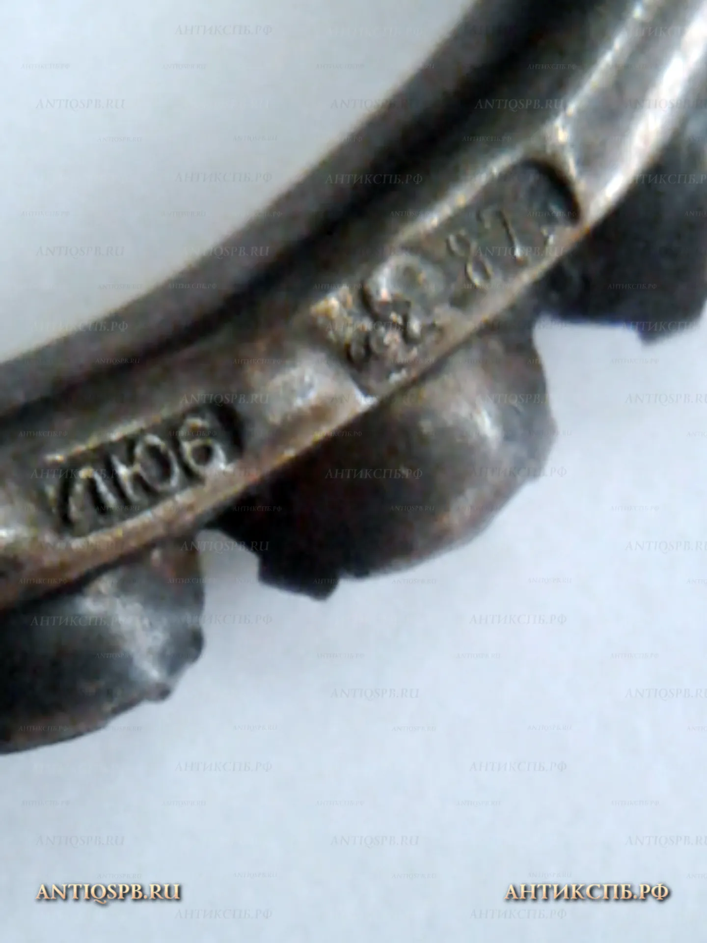 Брошь серебряная. ЛЮ6. СССР. Вт. пол. ХХ века. №21915